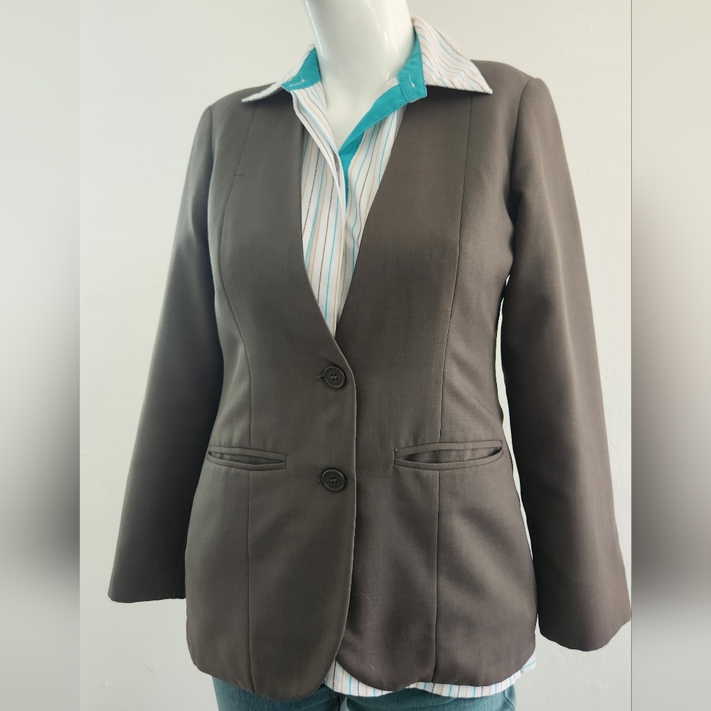 Executive Uniform Women Blazer Size 2 Petite - Picture 8 of 15
